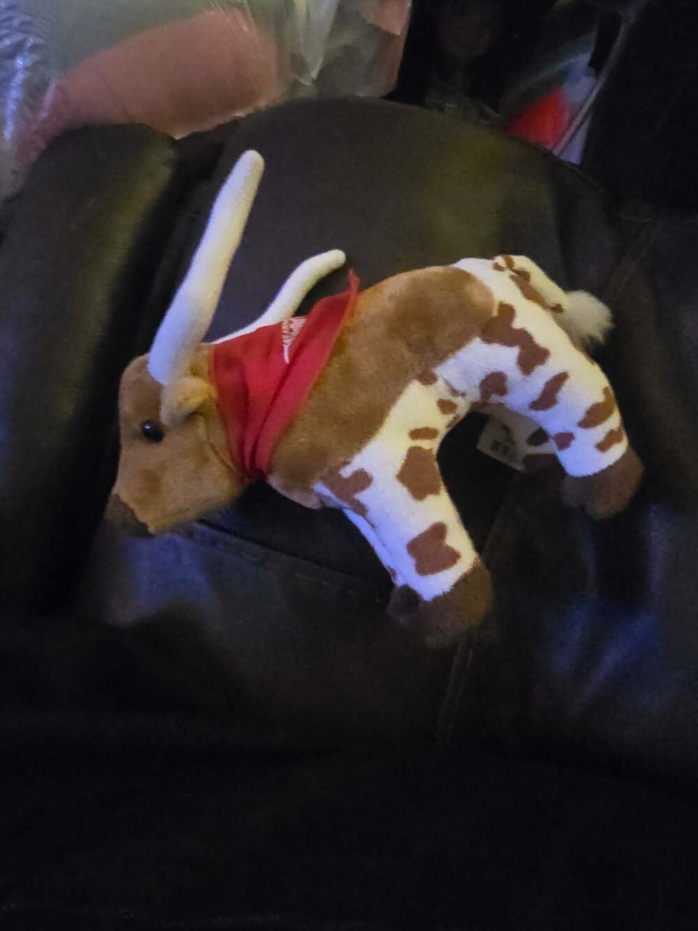 Douglas Cuddle Toy Chubby Texas Longhorn Cow Steer Plush Stuffed Animal Toy